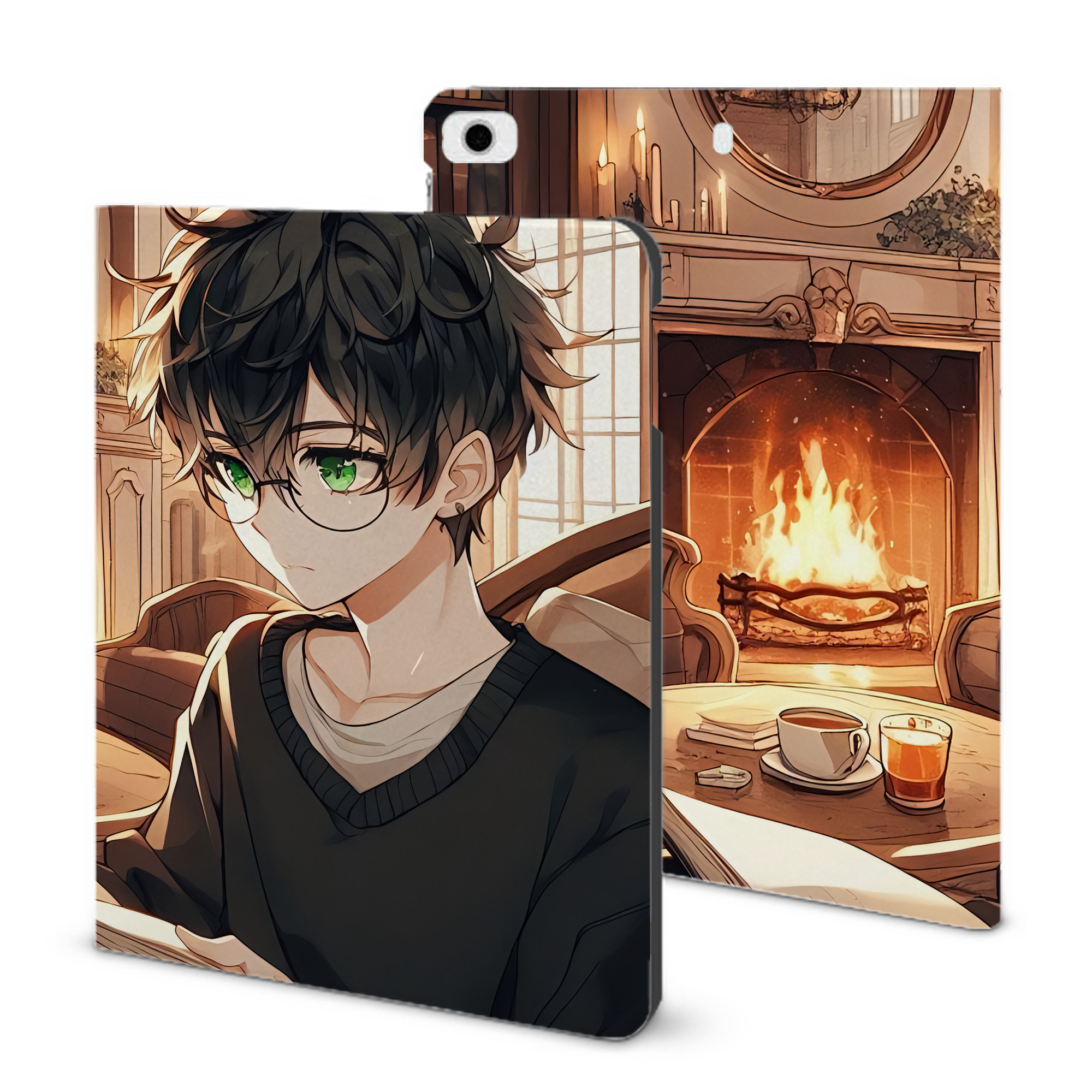 （画像用） Harry Potter ハリー・ポッターシリーズ IPad ケース ブック型 PUレザー TPU 耐衝撃 軽量 薄型 ペン収納なし 全面保護 IPad 各モデル対応